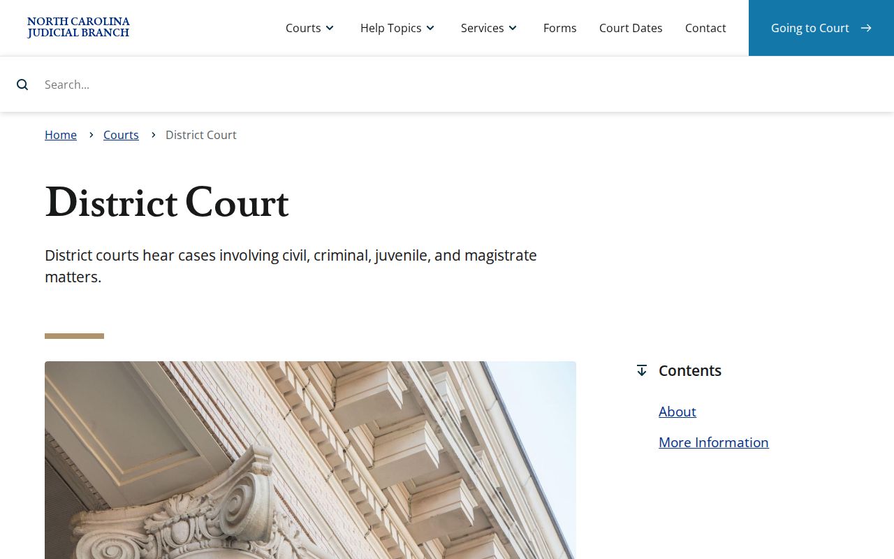 Yancey civil docket District Court jurisdiction source