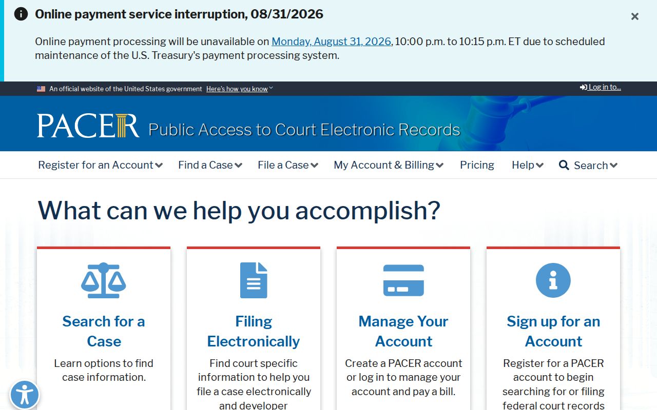 Yancey County court records PACER federal docket source